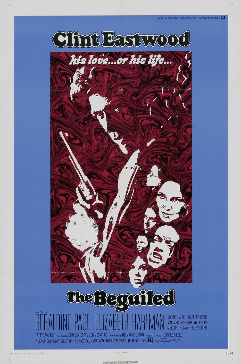 Extra Large Movie Poster Image for The Beguiled 