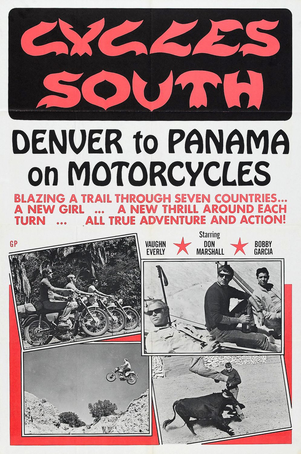 Extra Large Movie Poster Image for Cycles South 