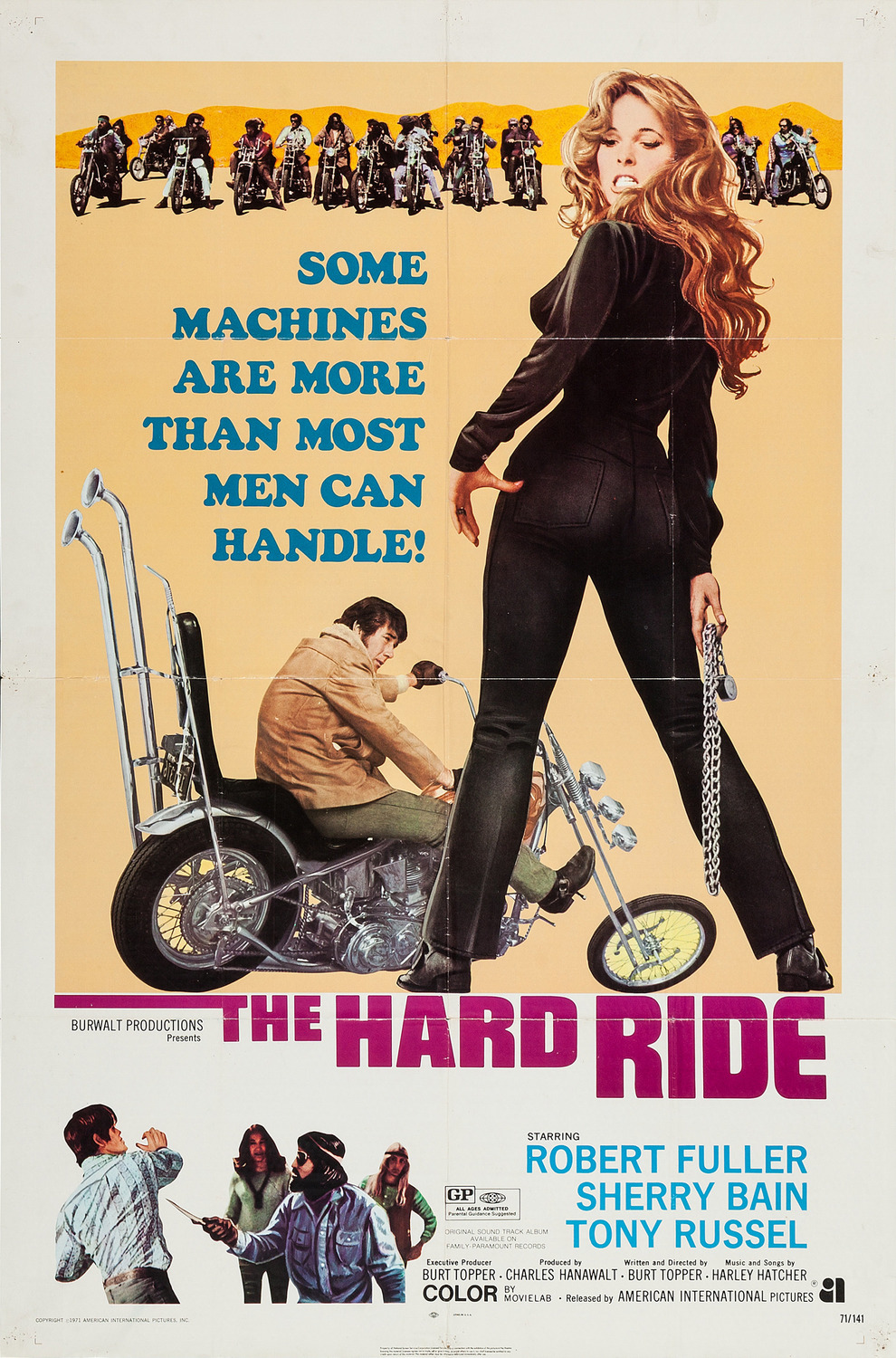 Extra Large Movie Poster Image for The Hard Ride (#1 of 2)