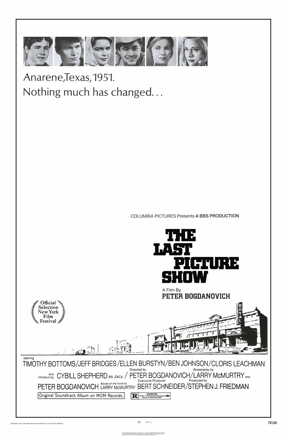 Extra Large Movie Poster Image for The Last Picture Show (#3 of 3)