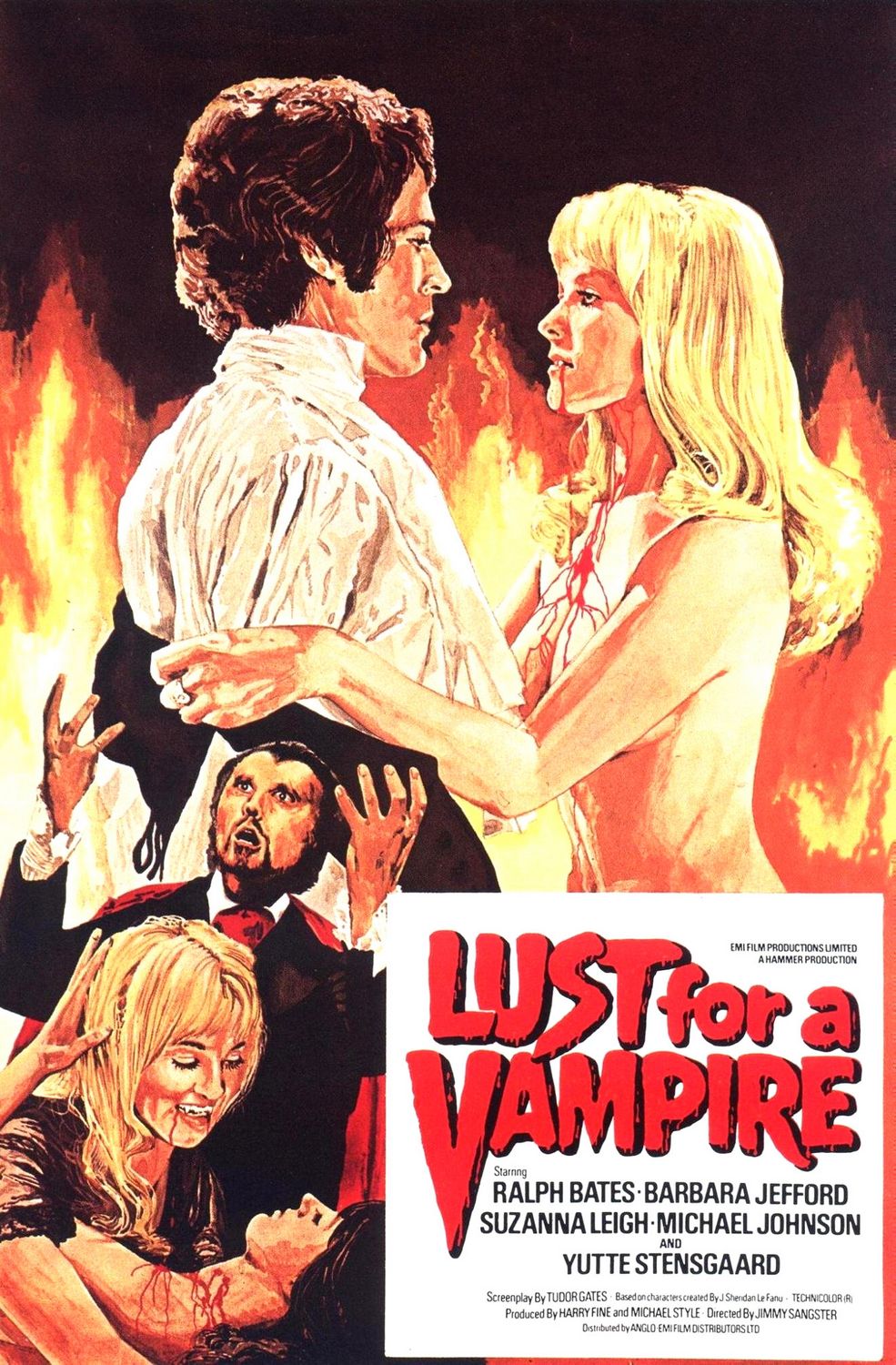 Extra Large Movie Poster Image for Lust for a Vampire (#3 of 3)