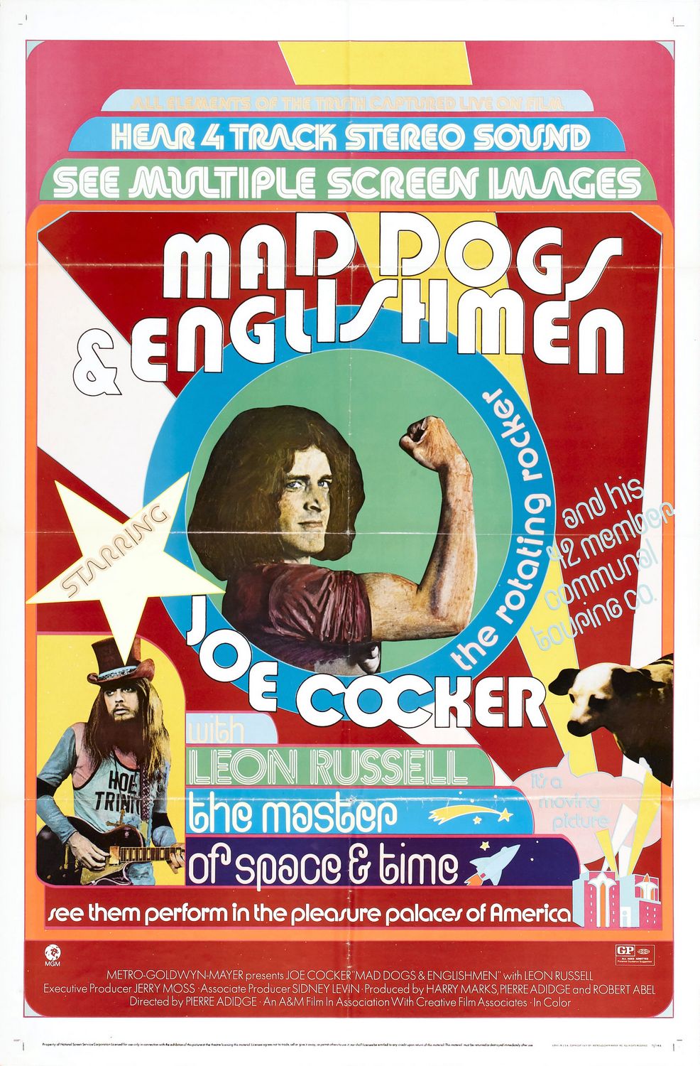 Extra Large Movie Poster Image for Mad Dogs & Englishmen 