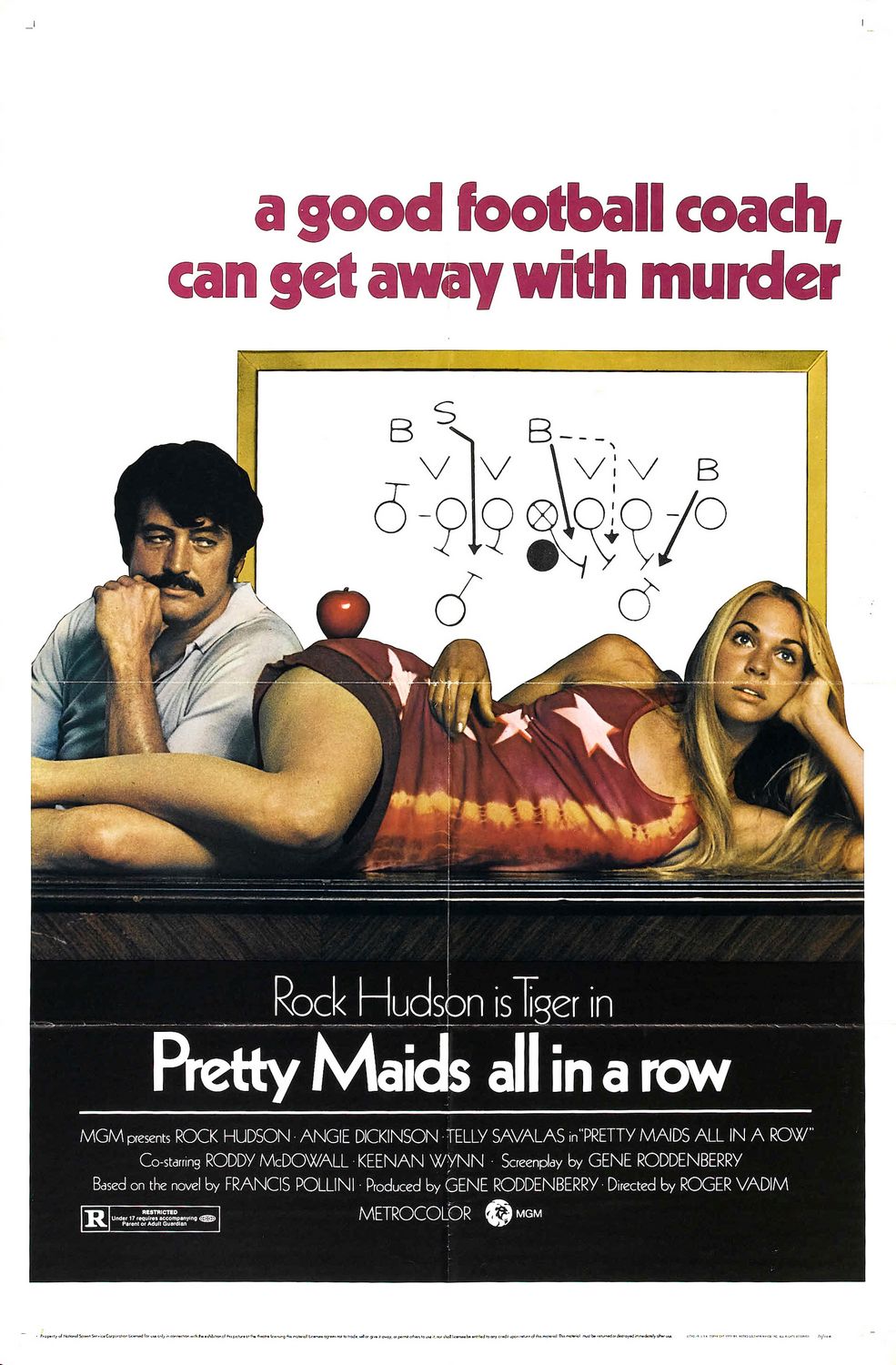 Extra Large Movie Poster Image for Pretty Maids All in a Row (#2 of 2)