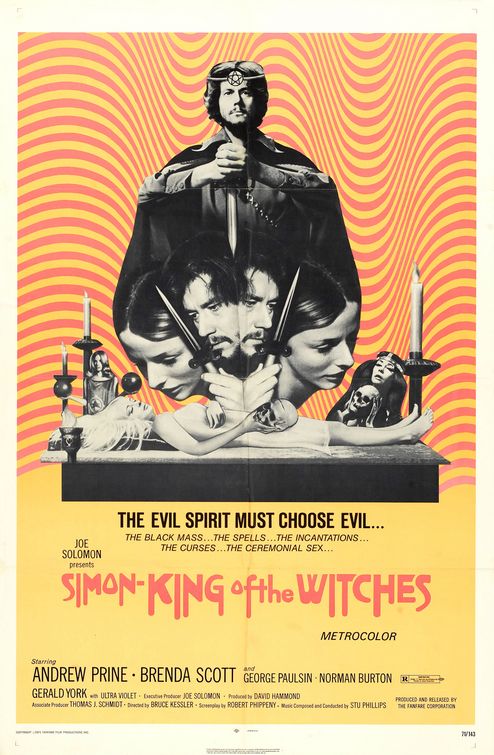 Simon, King of the Witches Movie Poster