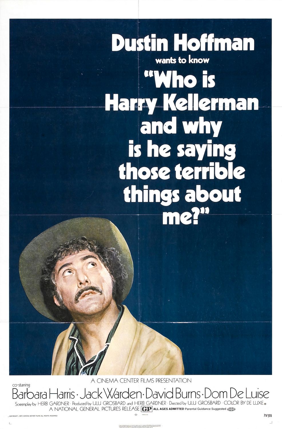 Extra Large Movie Poster Image for Who Is Harry Kellerman and Why Is He Saying Those Terrible Things About Me? (#1 of 2)