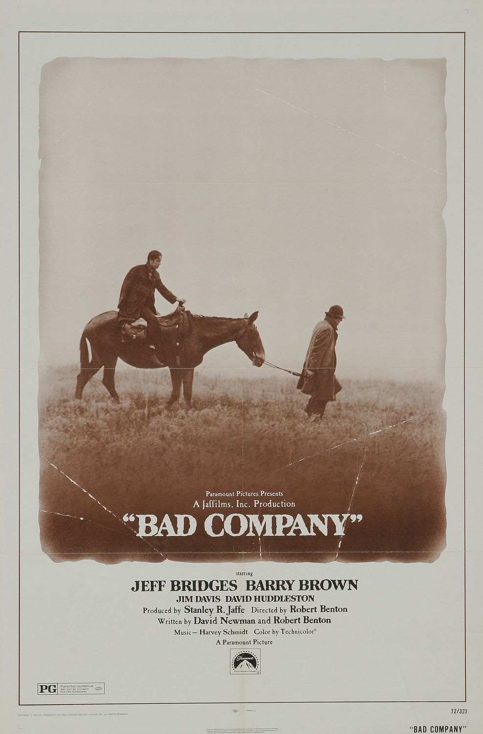 Extra Large Movie Poster Image for Bad Company 