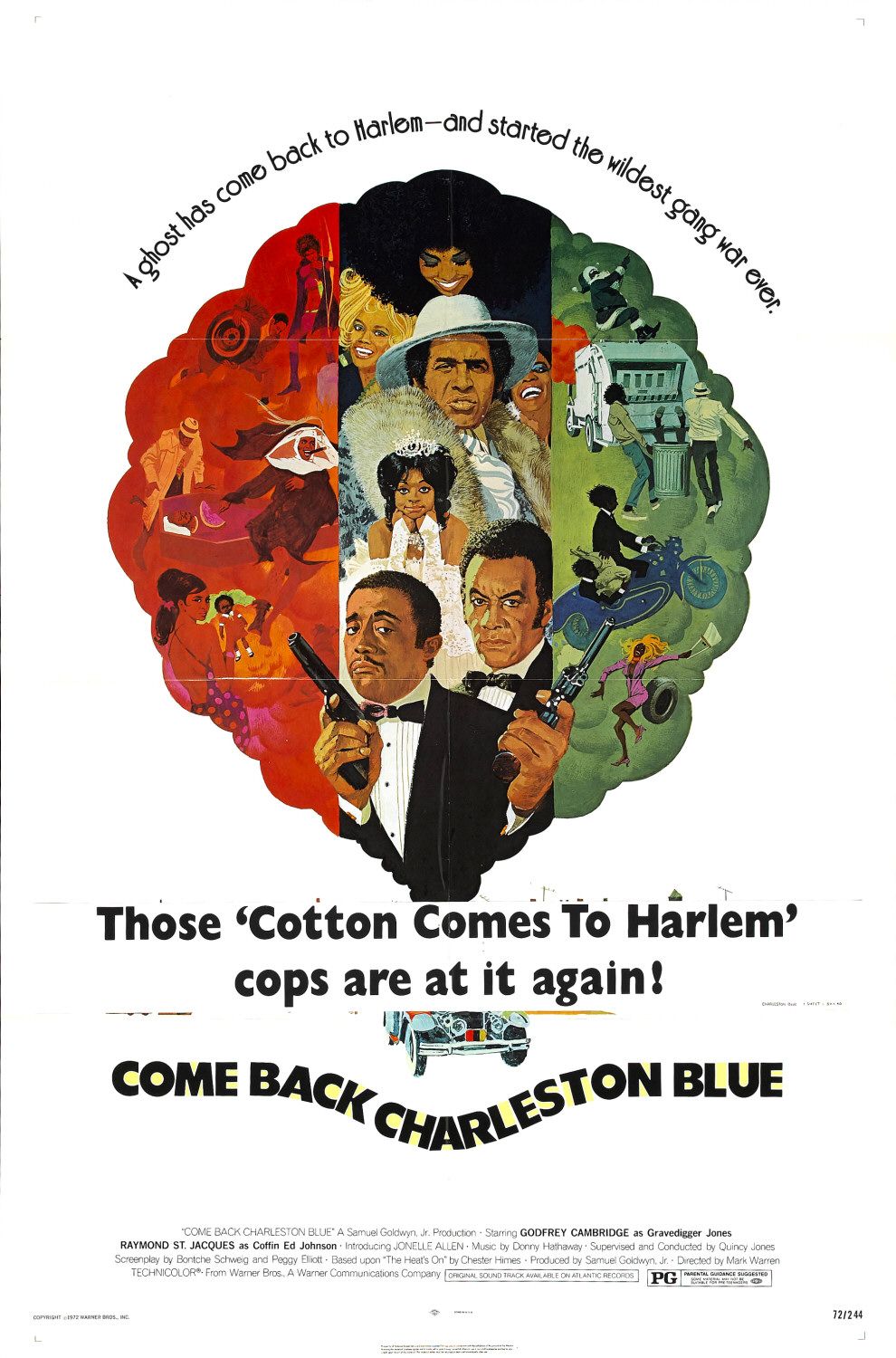 Extra Large Movie Poster Image for Come Back, Charleston Blue (#1 of 2)