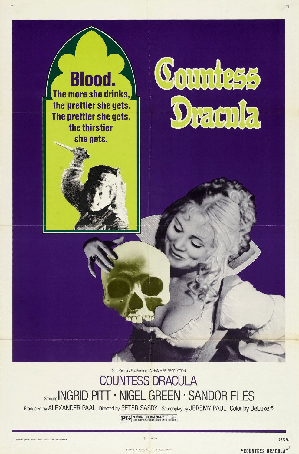 Extra Large Movie Poster Image for Countess Dracula (#1 of 2)