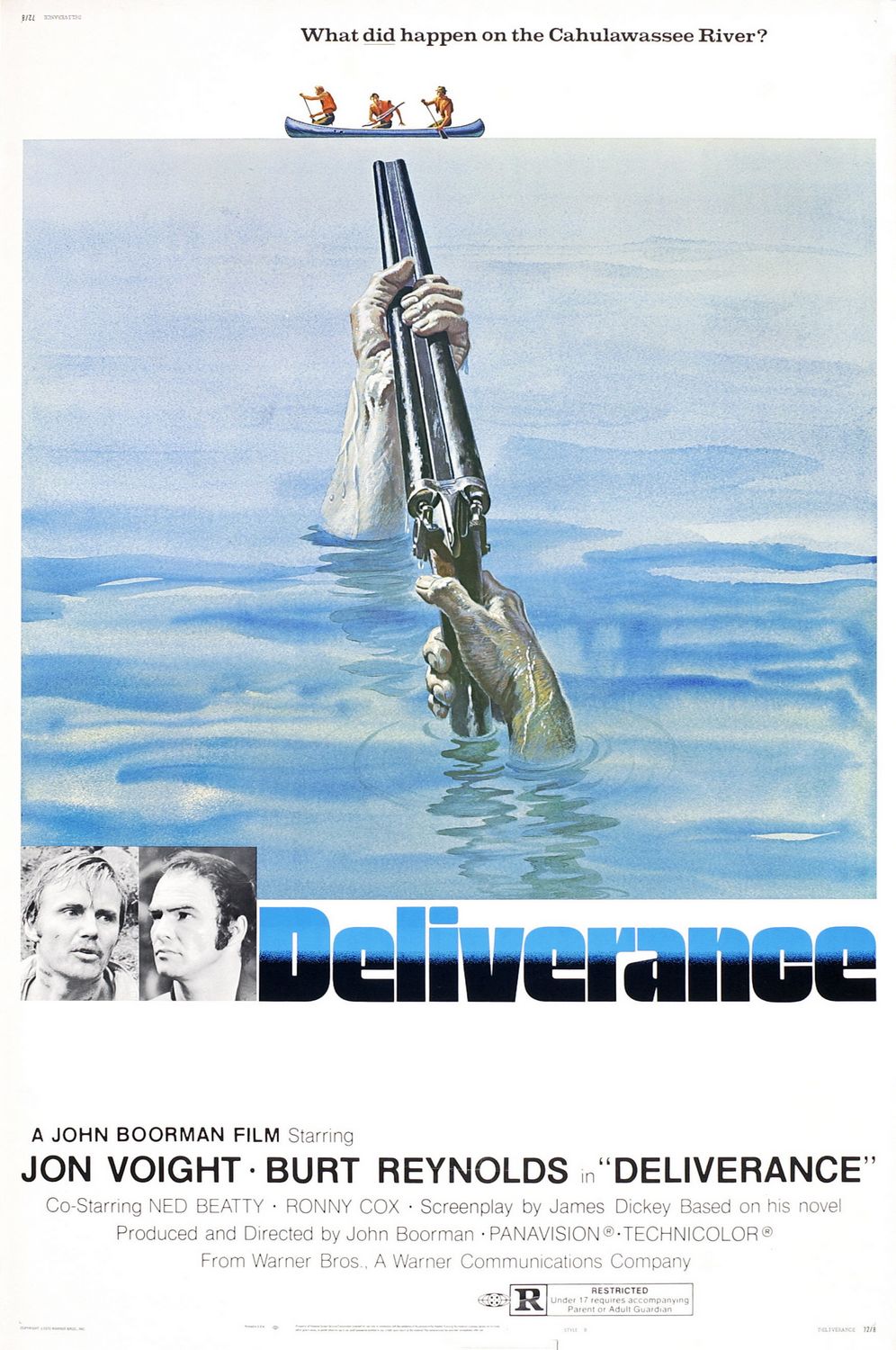 Extra Large Movie Poster Image for Deliverance (#2 of 3)
