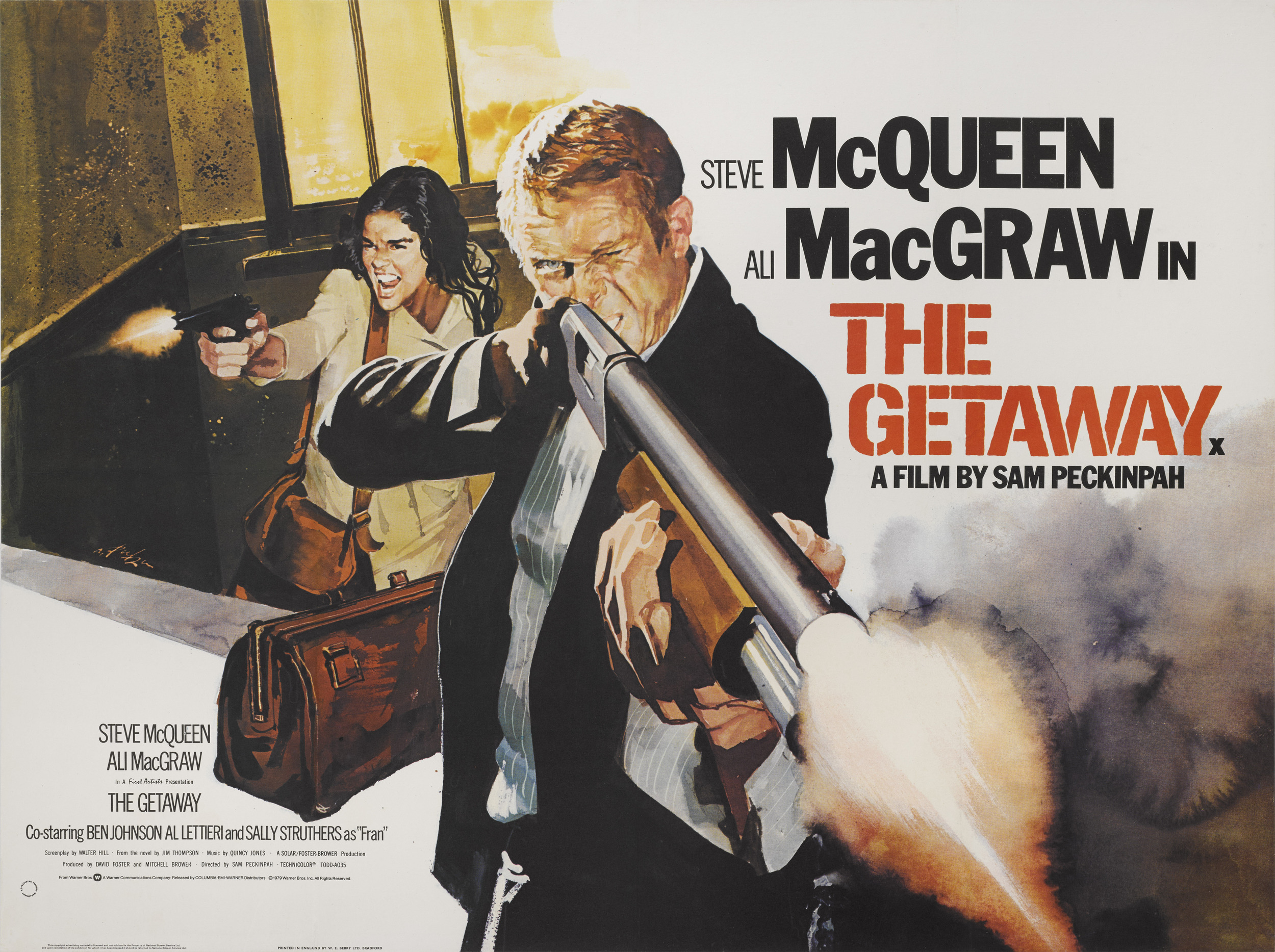 Mega Sized Movie Poster Image for The Getaway (#2 of 4)