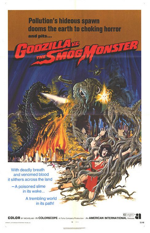 Godzilla vs. the Smog Monster Movie Poster