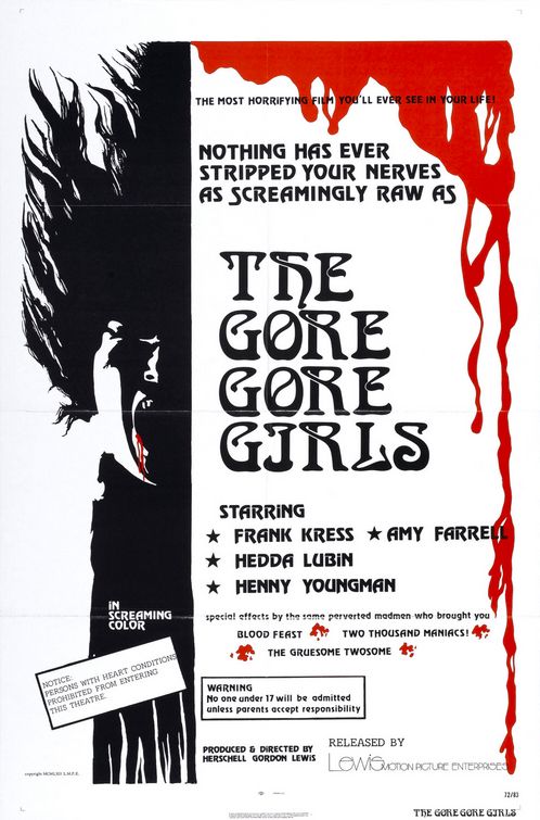 The Gore Gore Girls Movie Poster