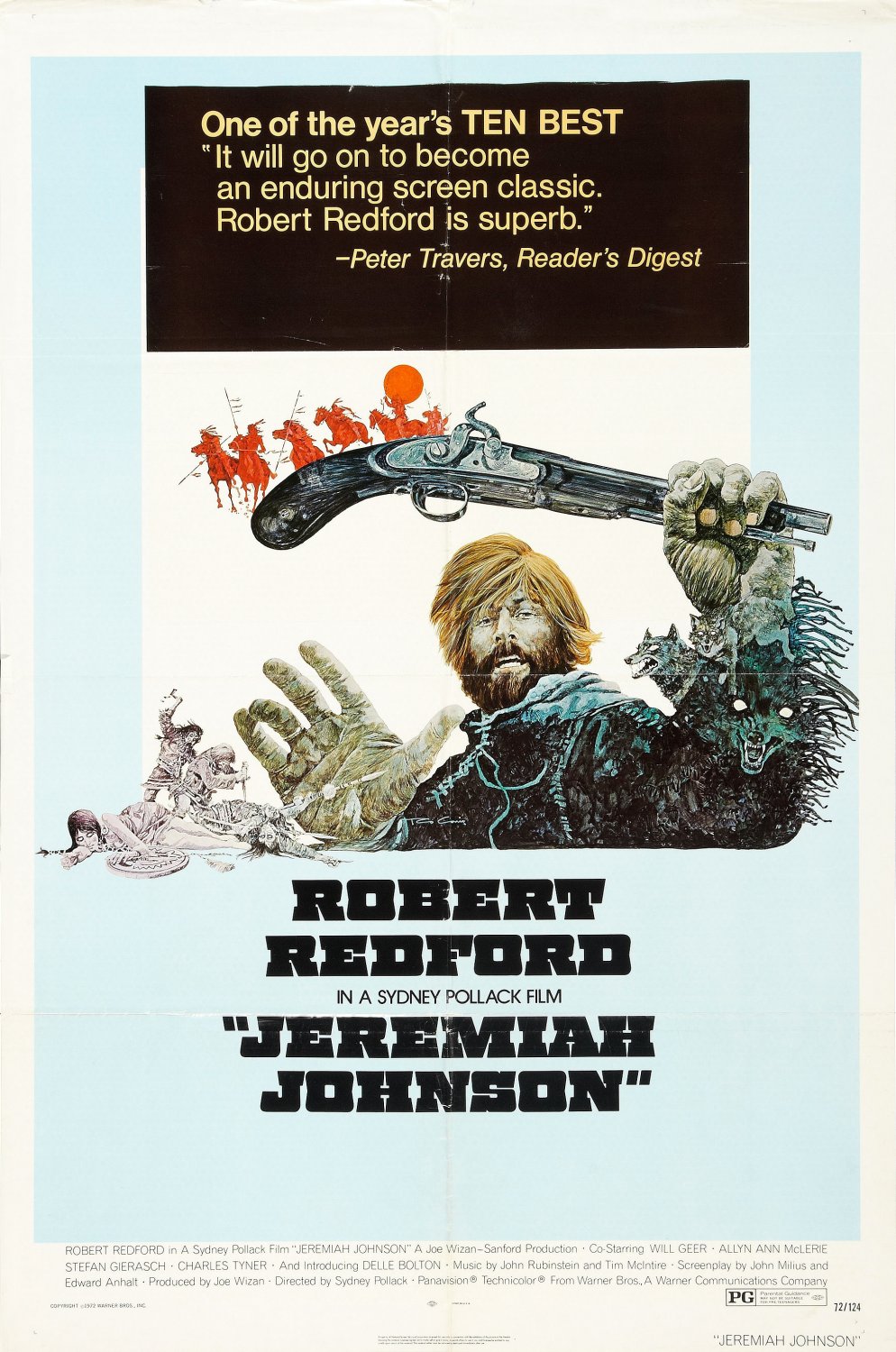 Extra Large Movie Poster Image for Jeremiah Johnson (#4 of 4)
