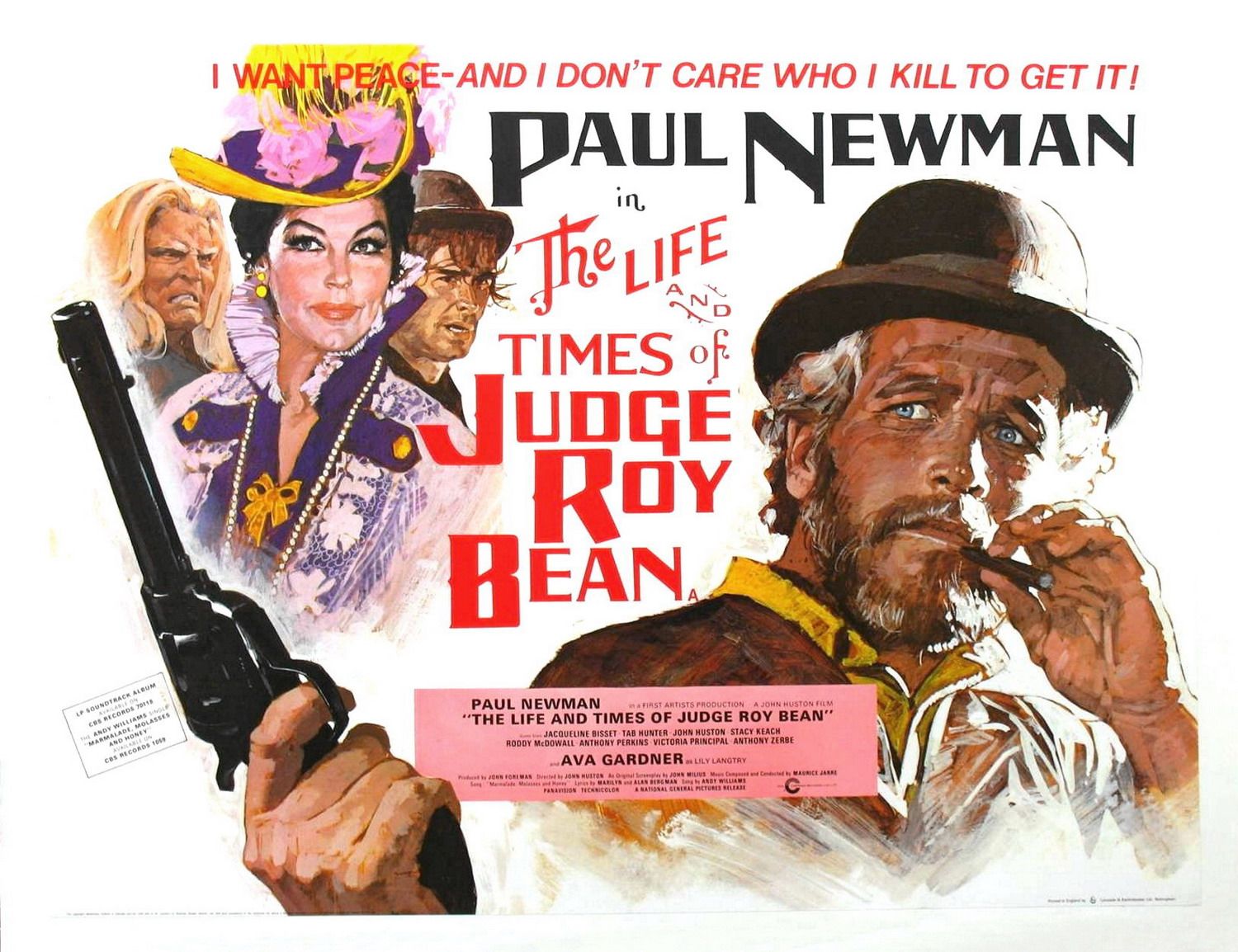 Extra Large Movie Poster Image for The Life and Times of Judge Roy Bean (#2 of 3)