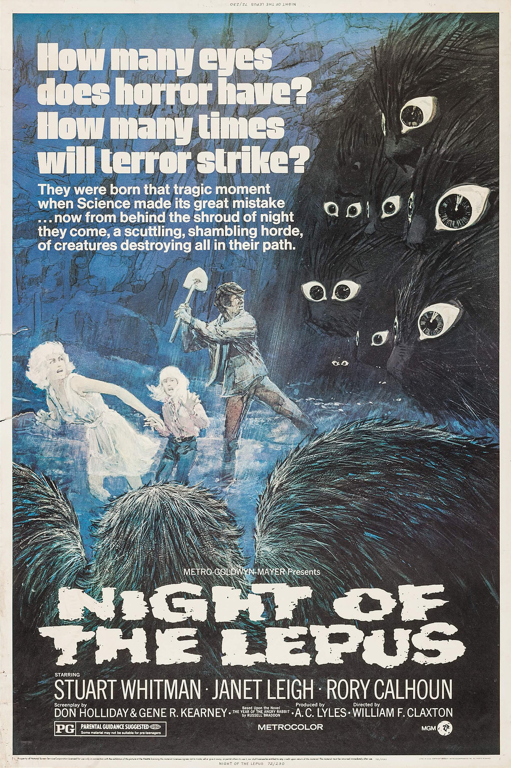 Extra Large Movie Poster Image for Night of the Lepus (#2 of 2)