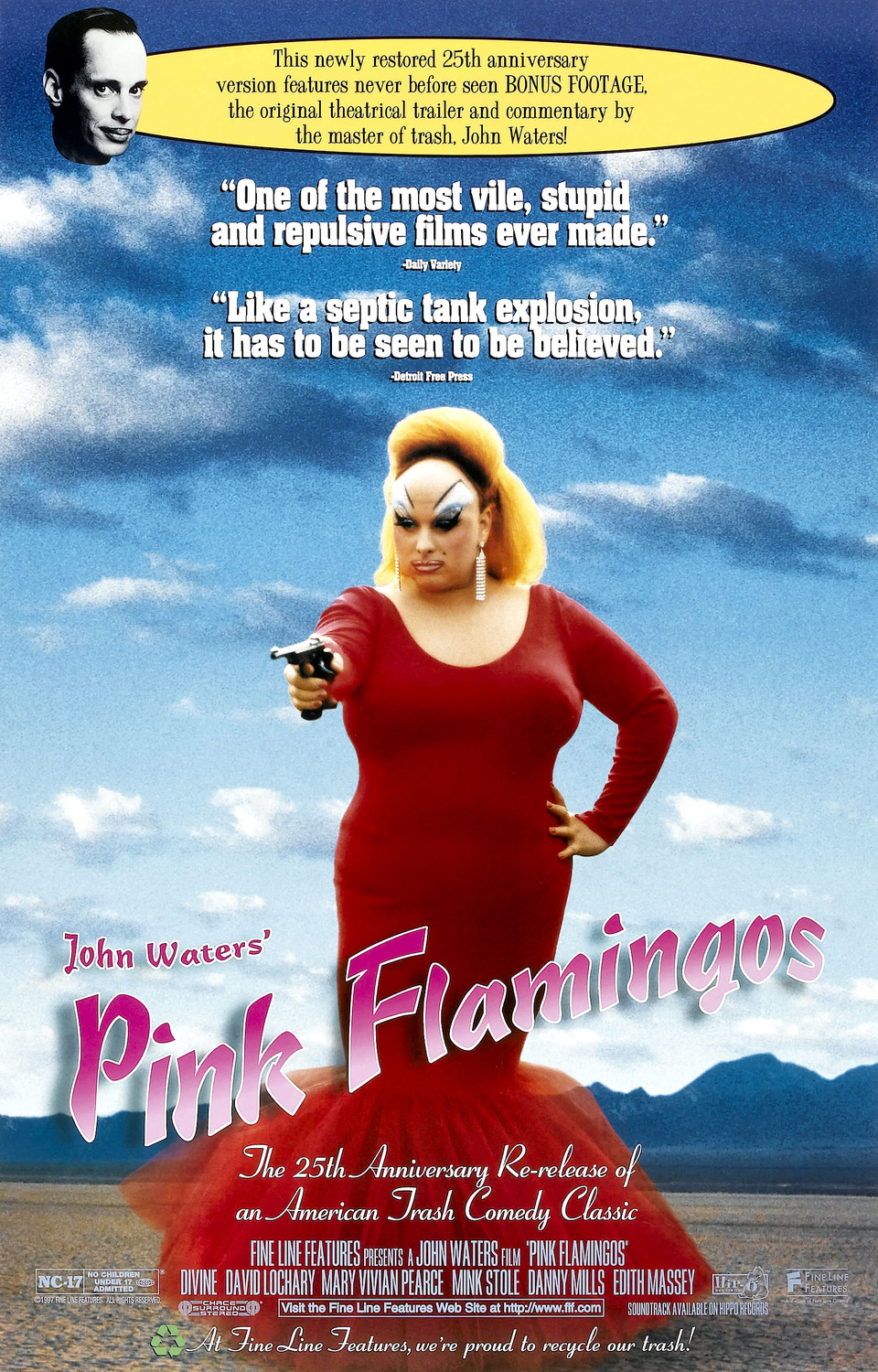 Extra Large Movie Poster Image for Pink Flamingos (#2 of 2)