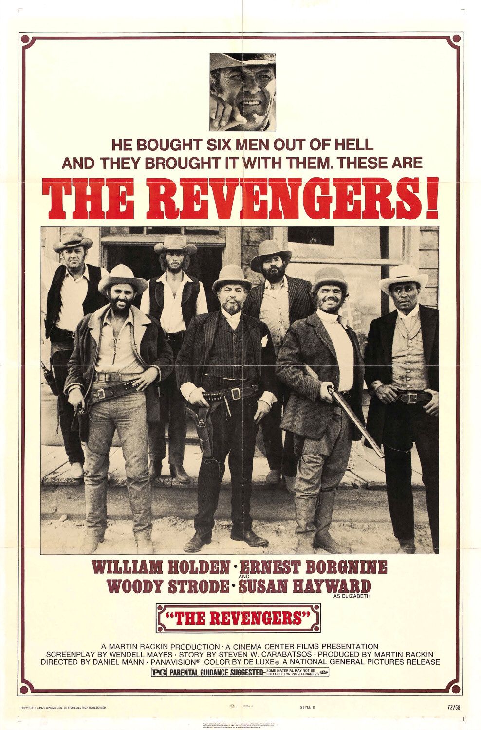 Extra Large Movie Poster Image for The Revengers (#1 of 2)