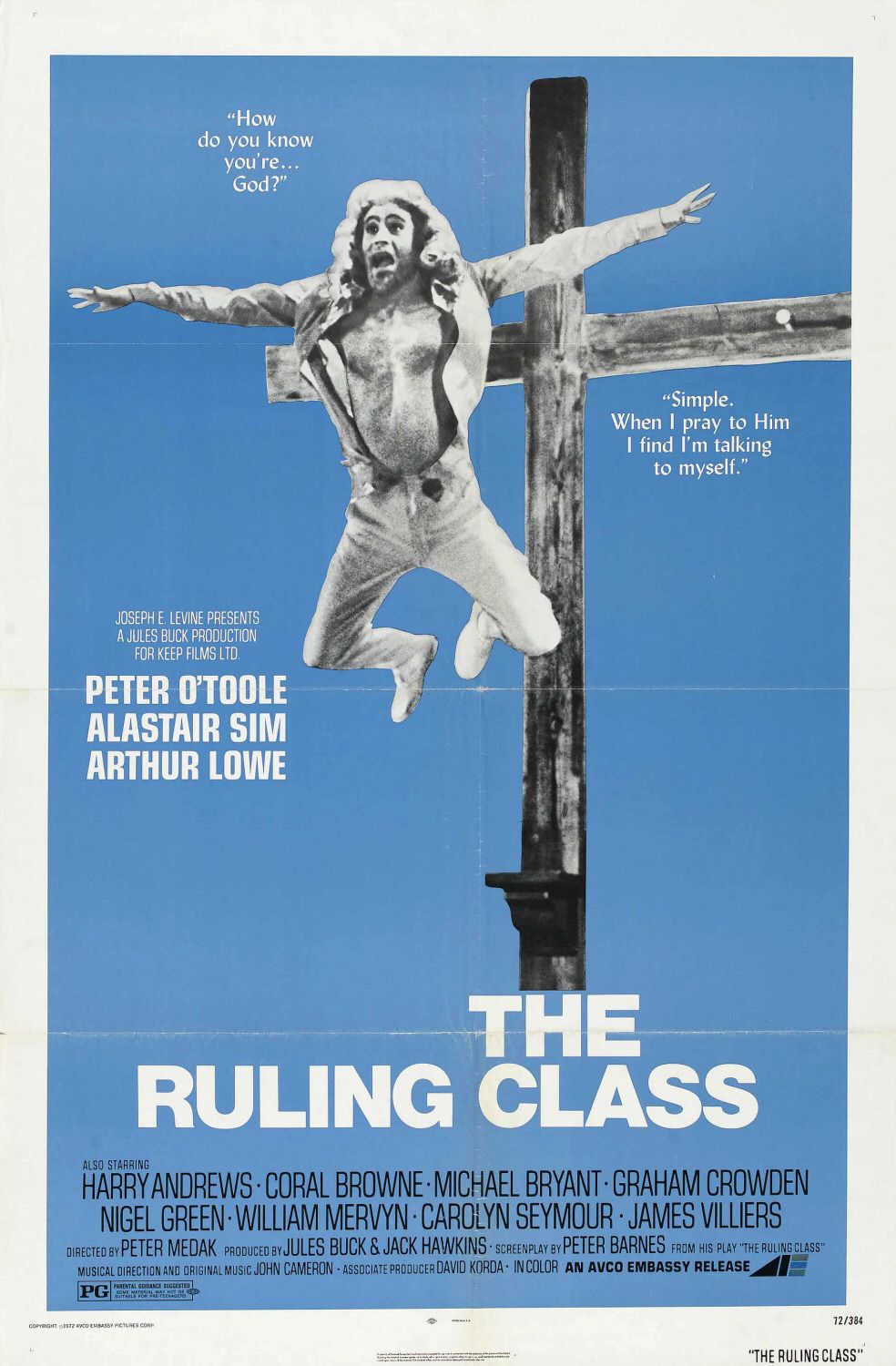 Extra Large Movie Poster Image for The Ruling Class 