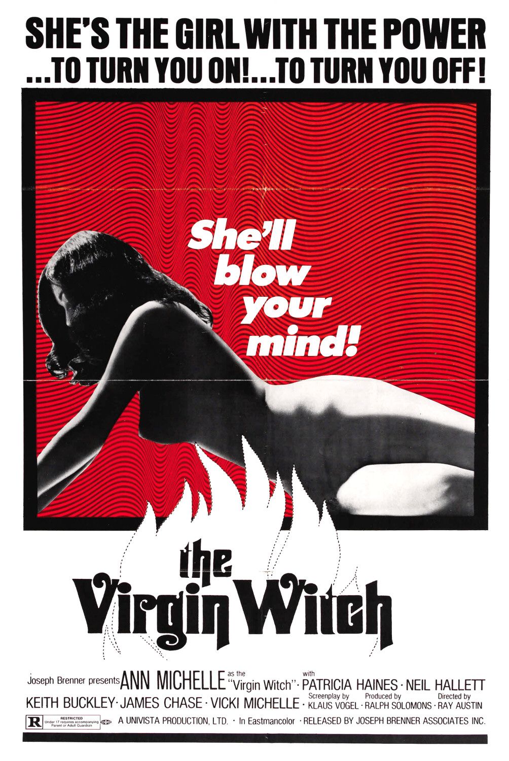 Extra Large Movie Poster Image for Virgin Witch 