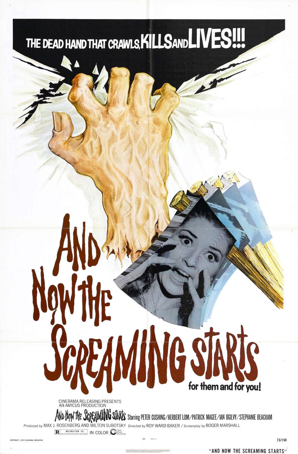 Extra Large Movie Poster Image for And Now the Screaming Starts! 