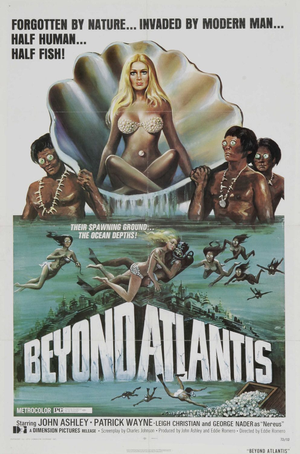 Extra Large Movie Poster Image for Beyond Atlantis 