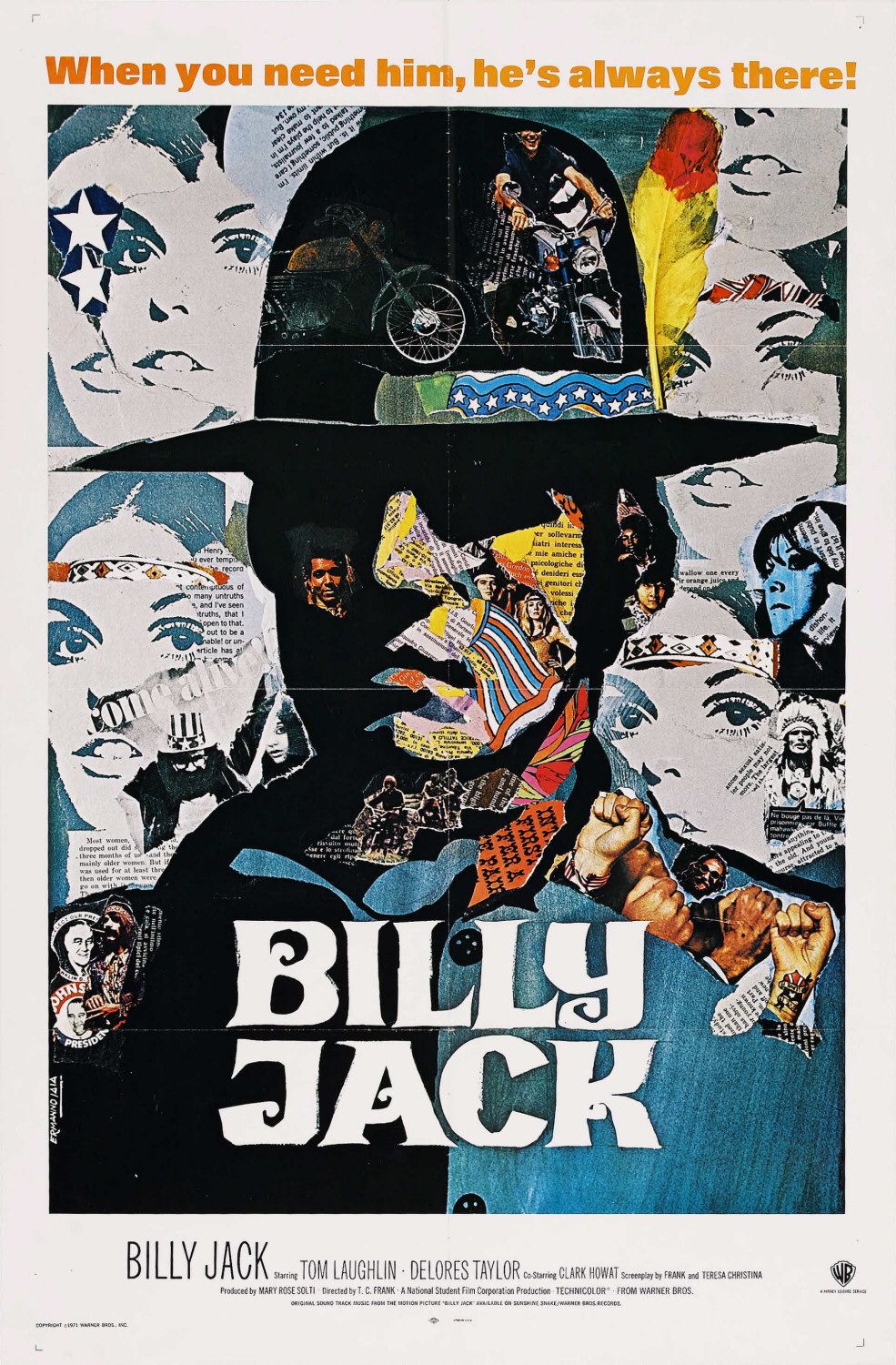 Extra Large Movie Poster Image for Billy Jack (#2 of 3)