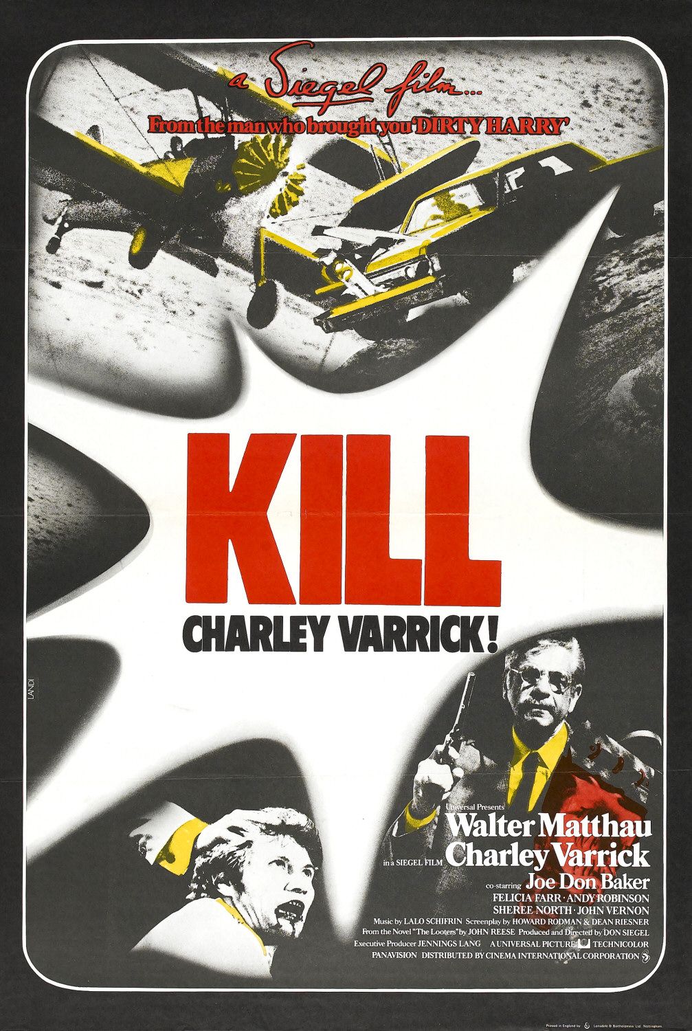 Extra Large Movie Poster Image for Charley Varrick (#2 of 2)