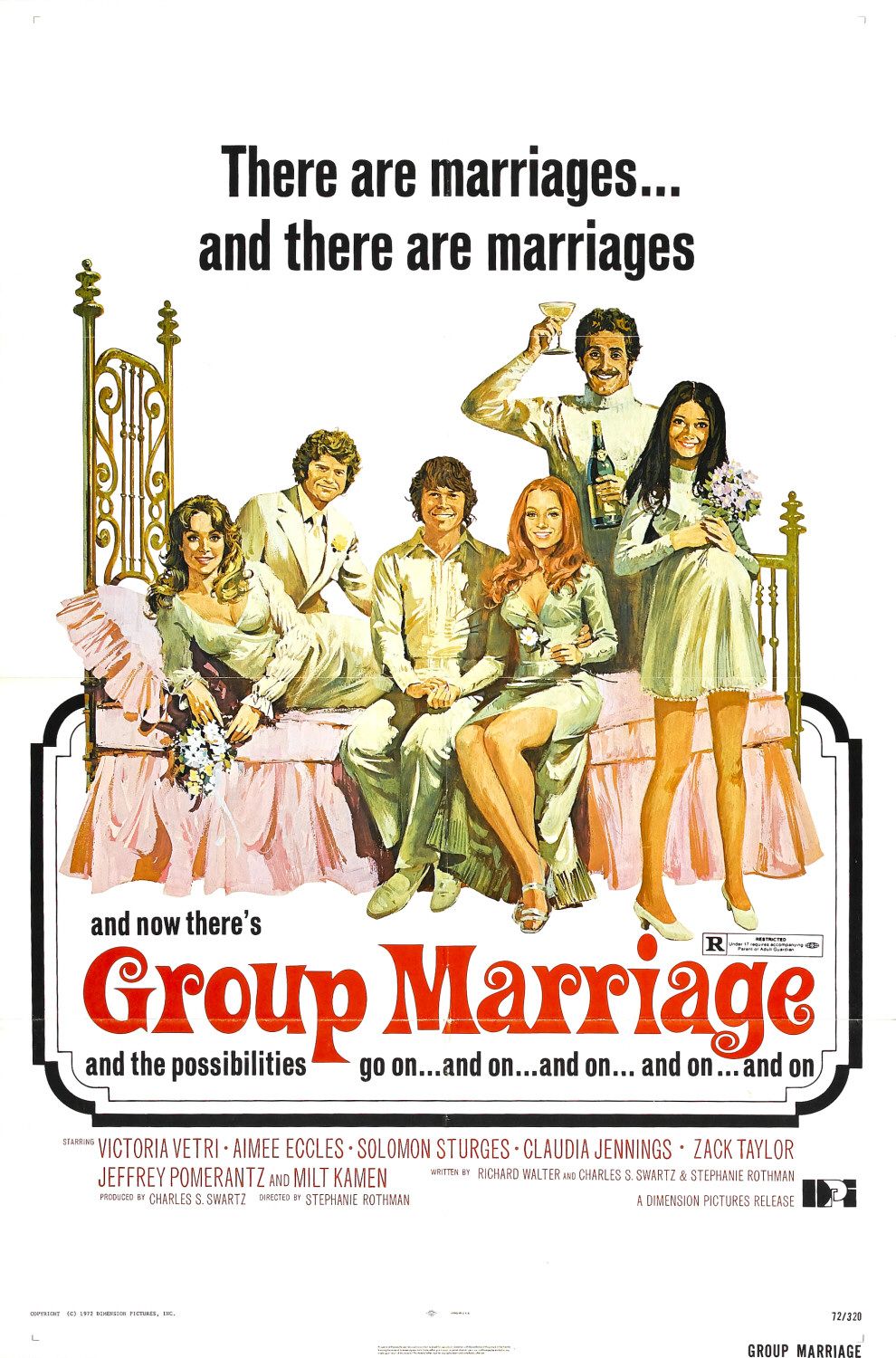 Extra Large Movie Poster Image for Group Marriage 