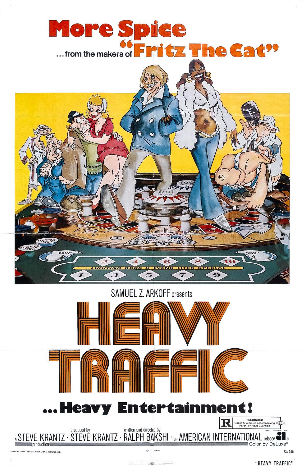 Extra Large Movie Poster Image for Heavy Traffic 