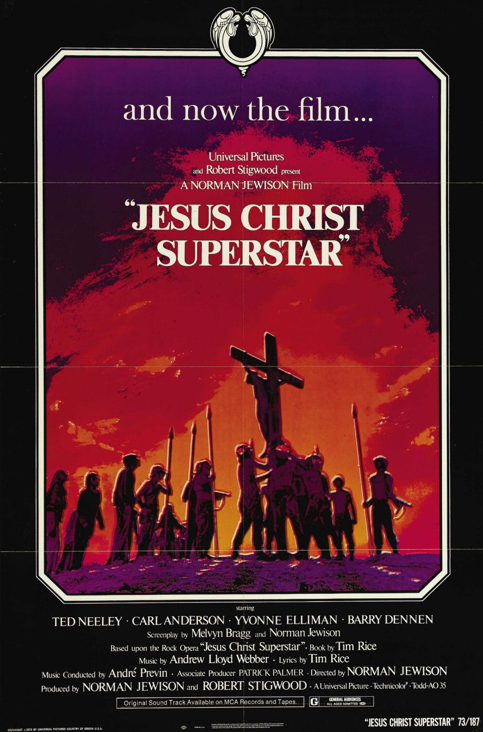Extra Large Movie Poster Image for Jesus Christ Superstar 