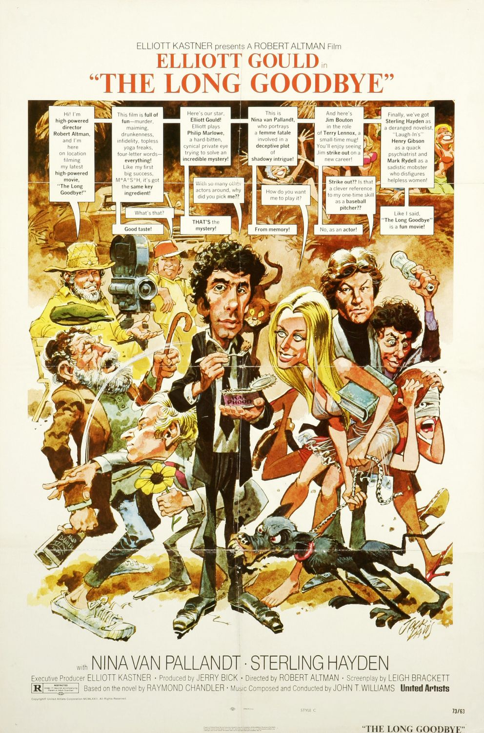 Extra Large Movie Poster Image for The Long Goodbye (#2 of 5)
