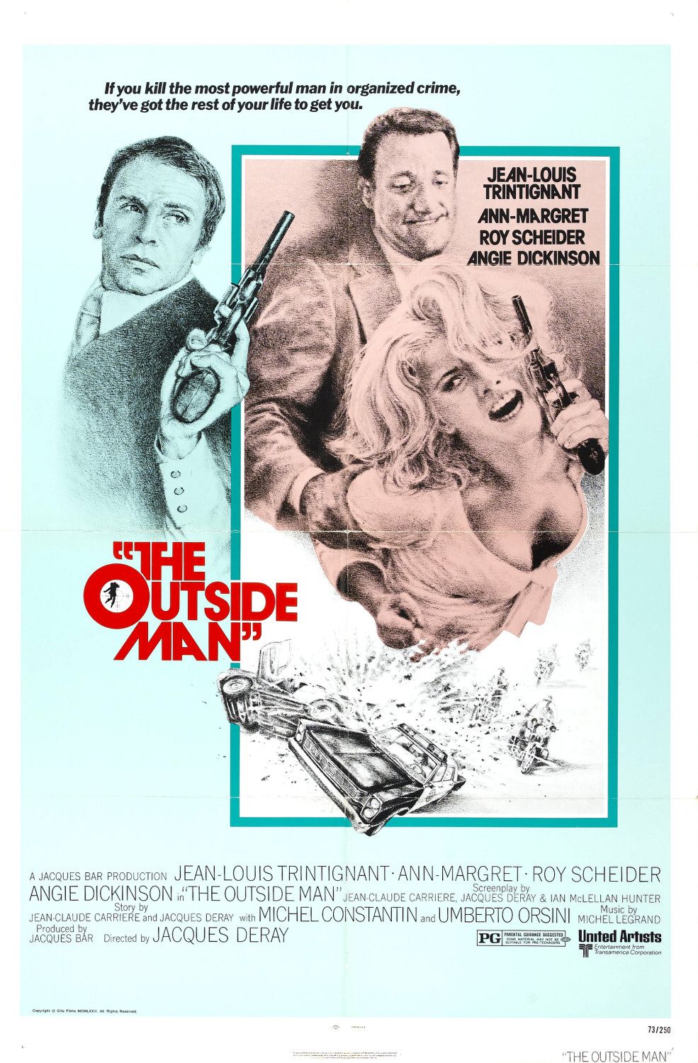 Extra Large Movie Poster Image for The Outside Man 
