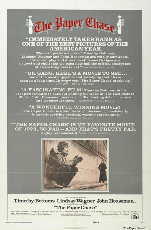 The Paper Chase Movie Poster