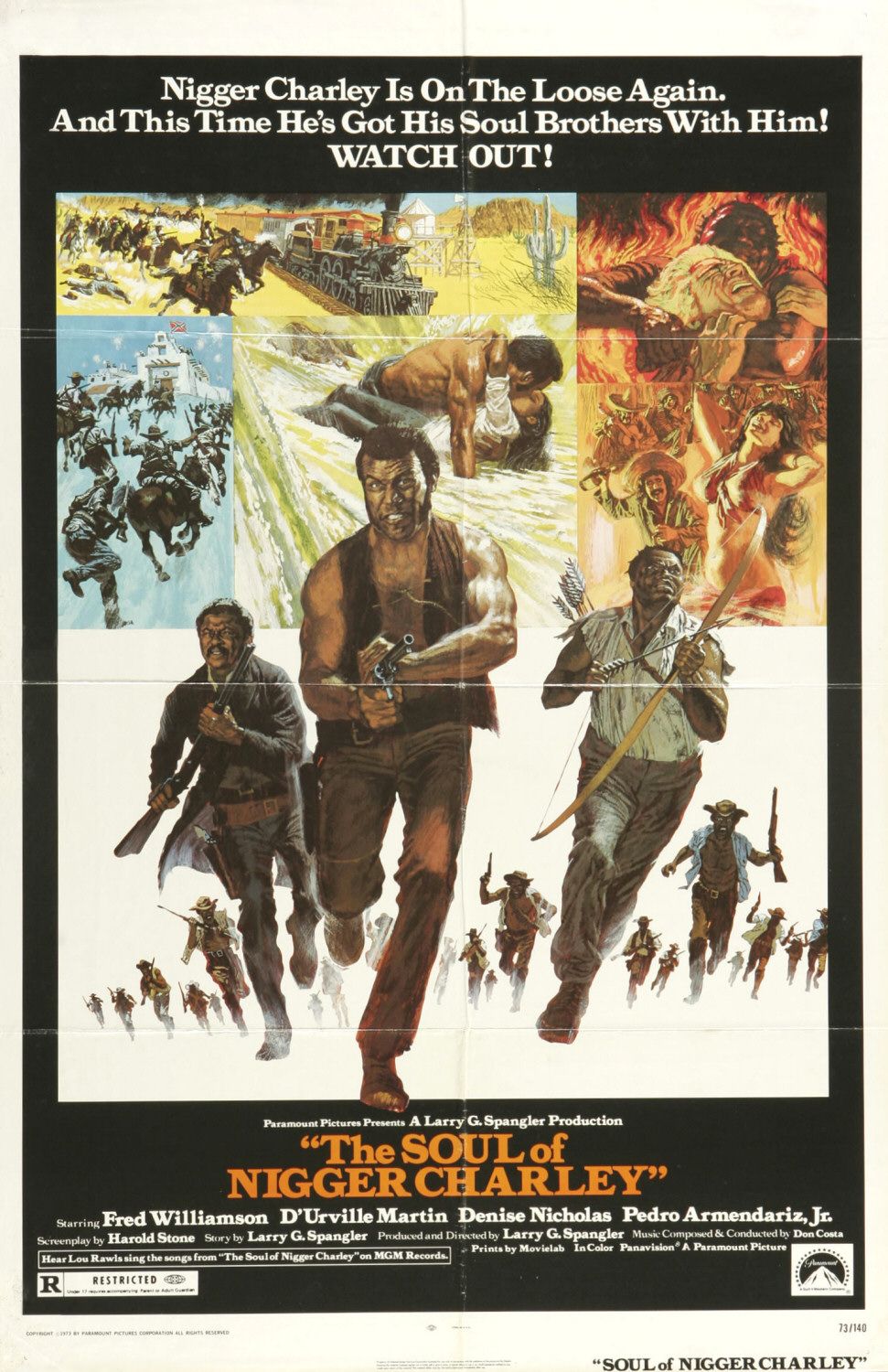 Extra Large Movie Poster Image for The Soul of Nigger Charley 