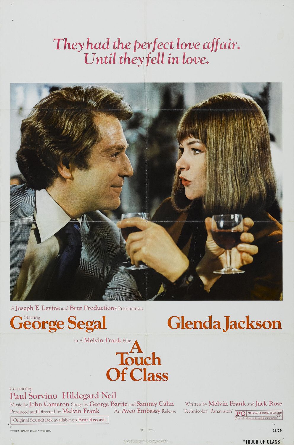 Extra Large Movie Poster Image for A Touch of Class (#2 of 2)