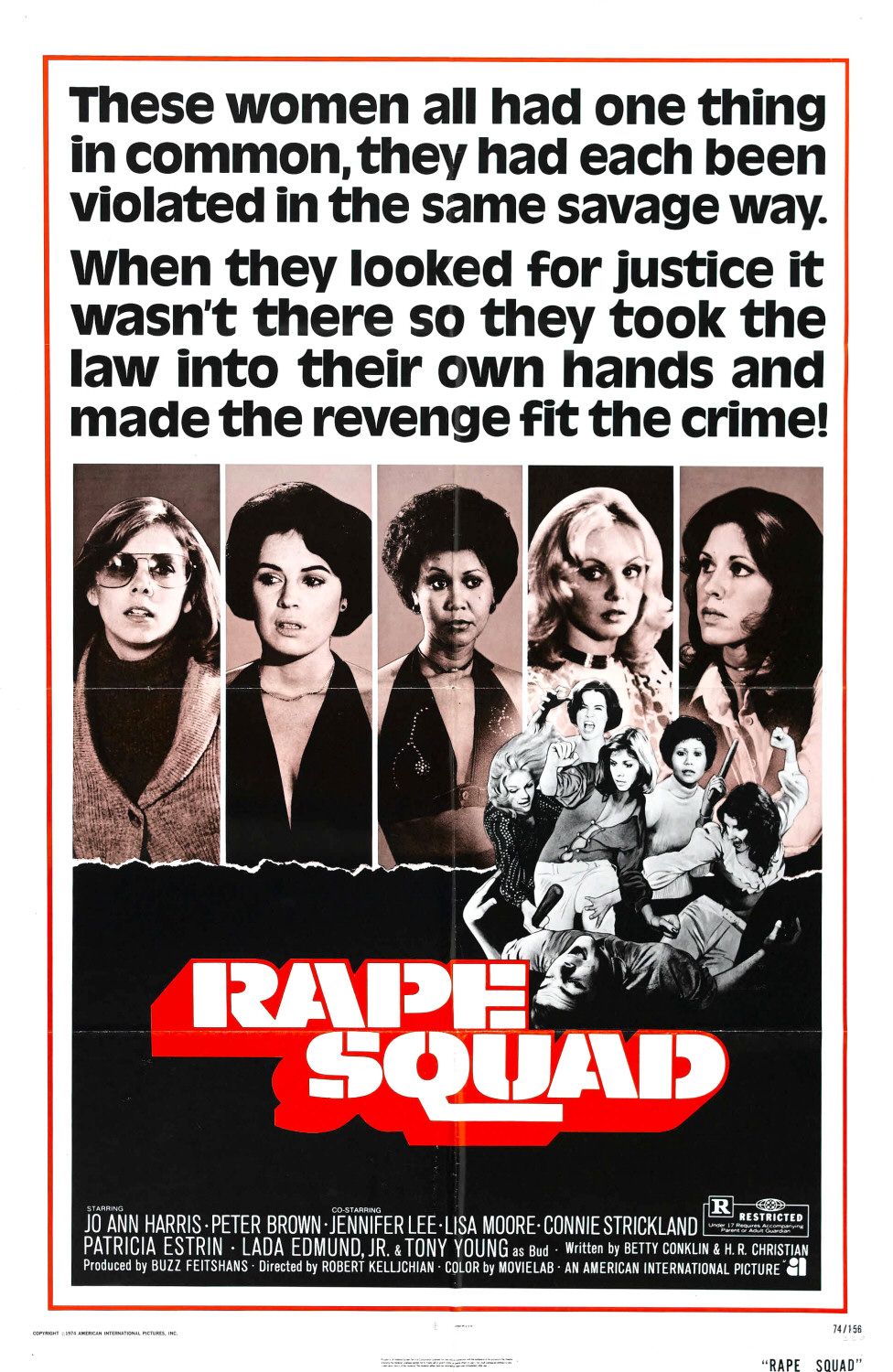Extra Large Movie Poster Image for Act of Vengeance (Rape Squad) 