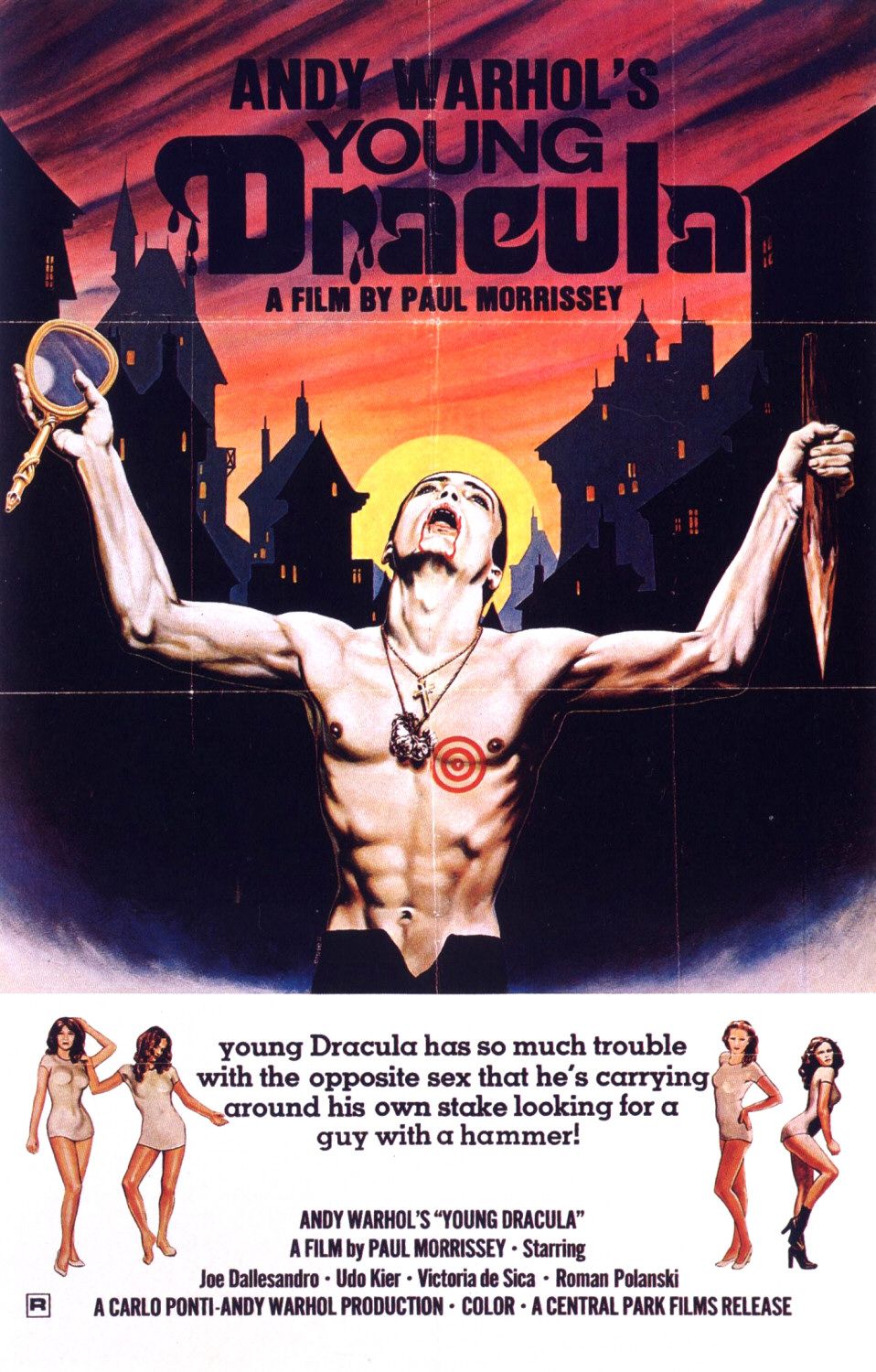 Extra Large Movie Poster Image for Andy Warhol's Dracula (#3 of 3)
