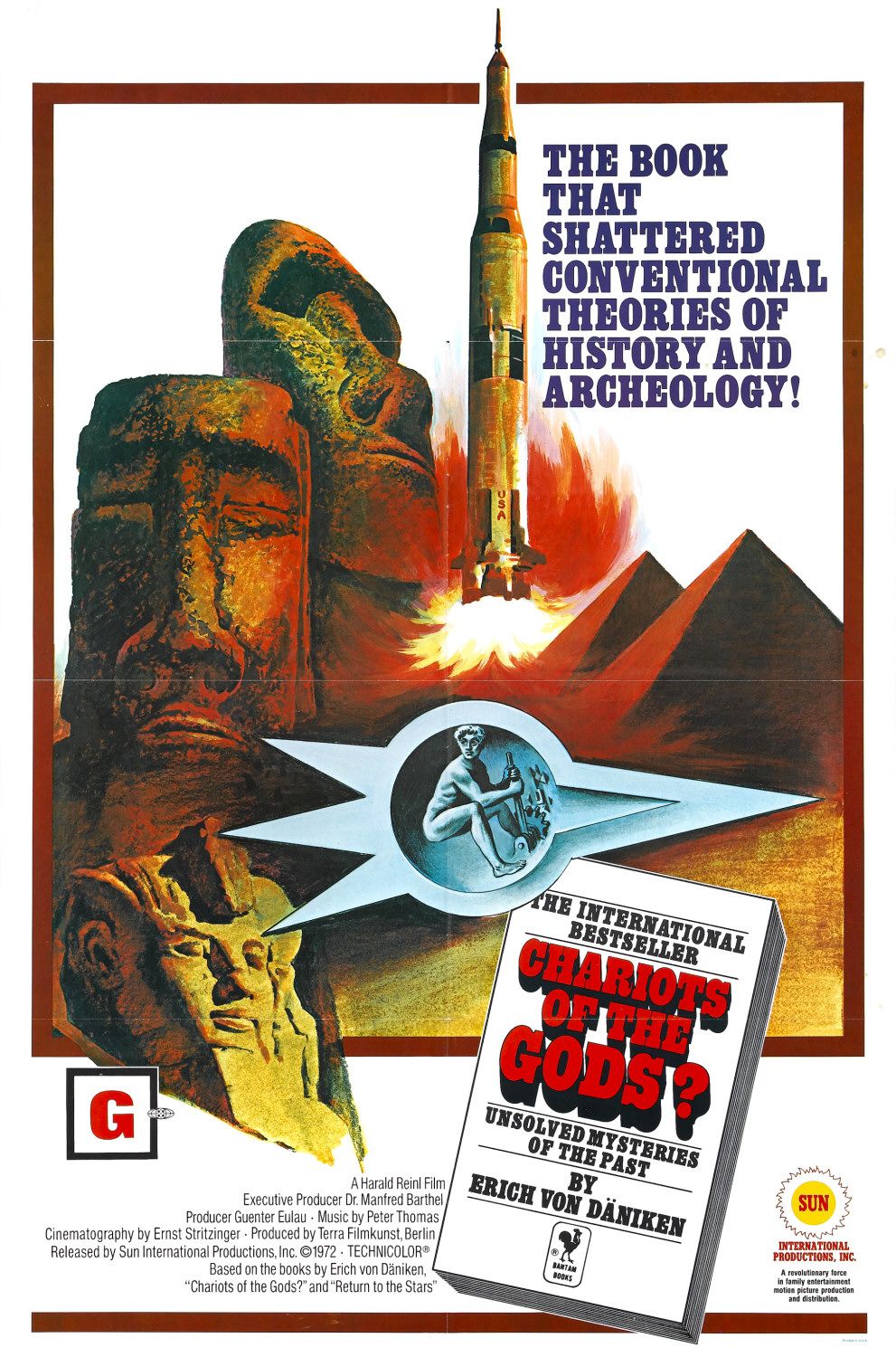 Extra Large Movie Poster Image for Chariots of the Gods (#1 of 2)