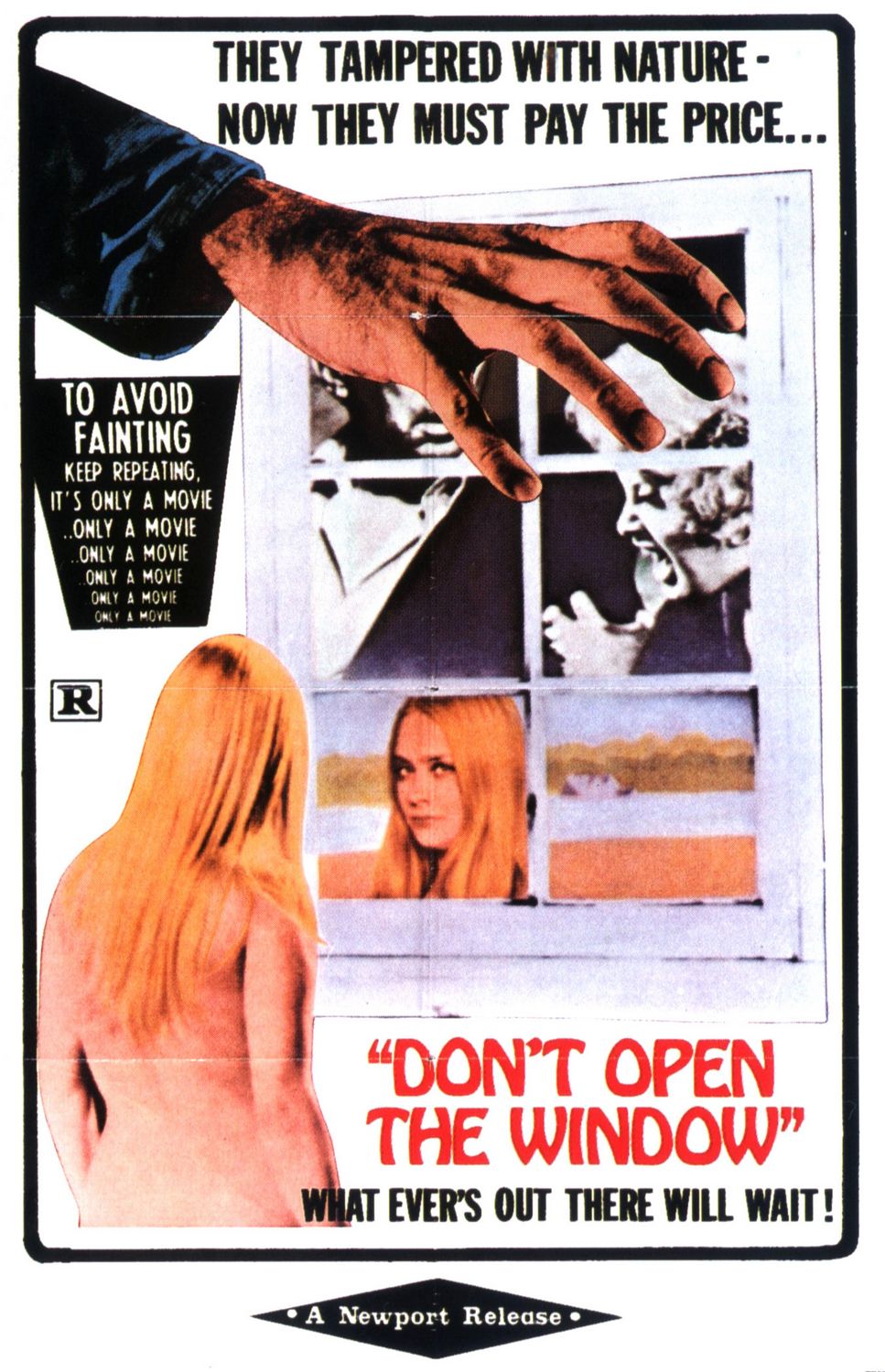 Extra Large Movie Poster Image for Don't Open the Window 
