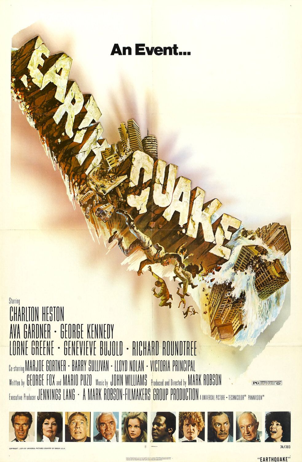 Extra Large Movie Poster Image for Earthquake (#1 of 3)
