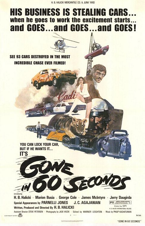 Gone in 60 Seconds Movie Poster