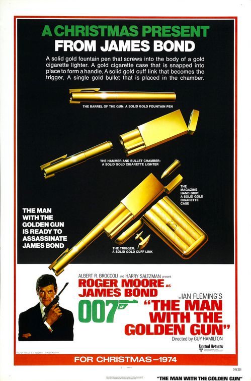 The Man With the Golden Gun Movie Poster