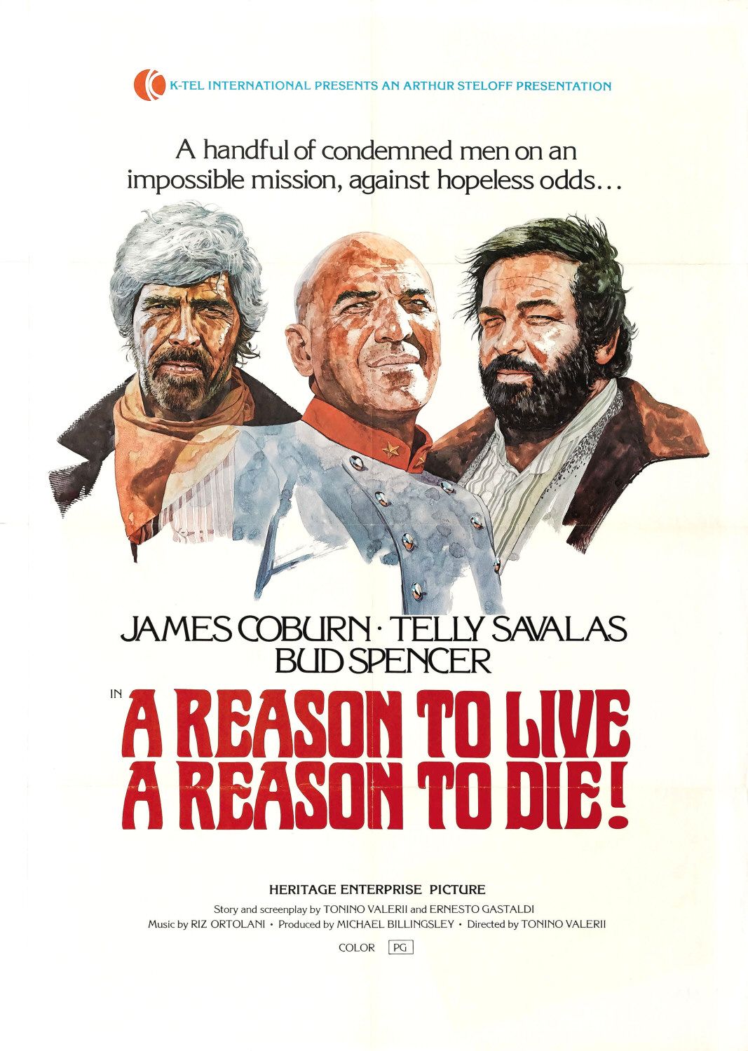 Extra Large Movie Poster Image for A Reason to Live, a Reason to Die 