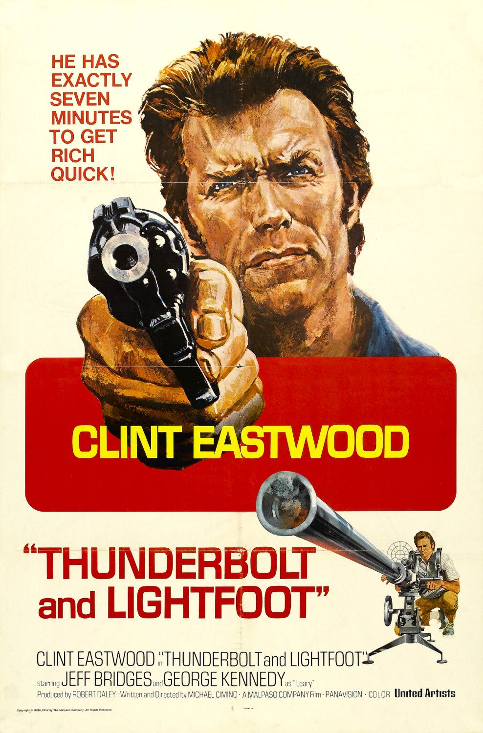 Extra Large Movie Poster Image for Thunderbolt and Lightfoot (#3 of 6)
