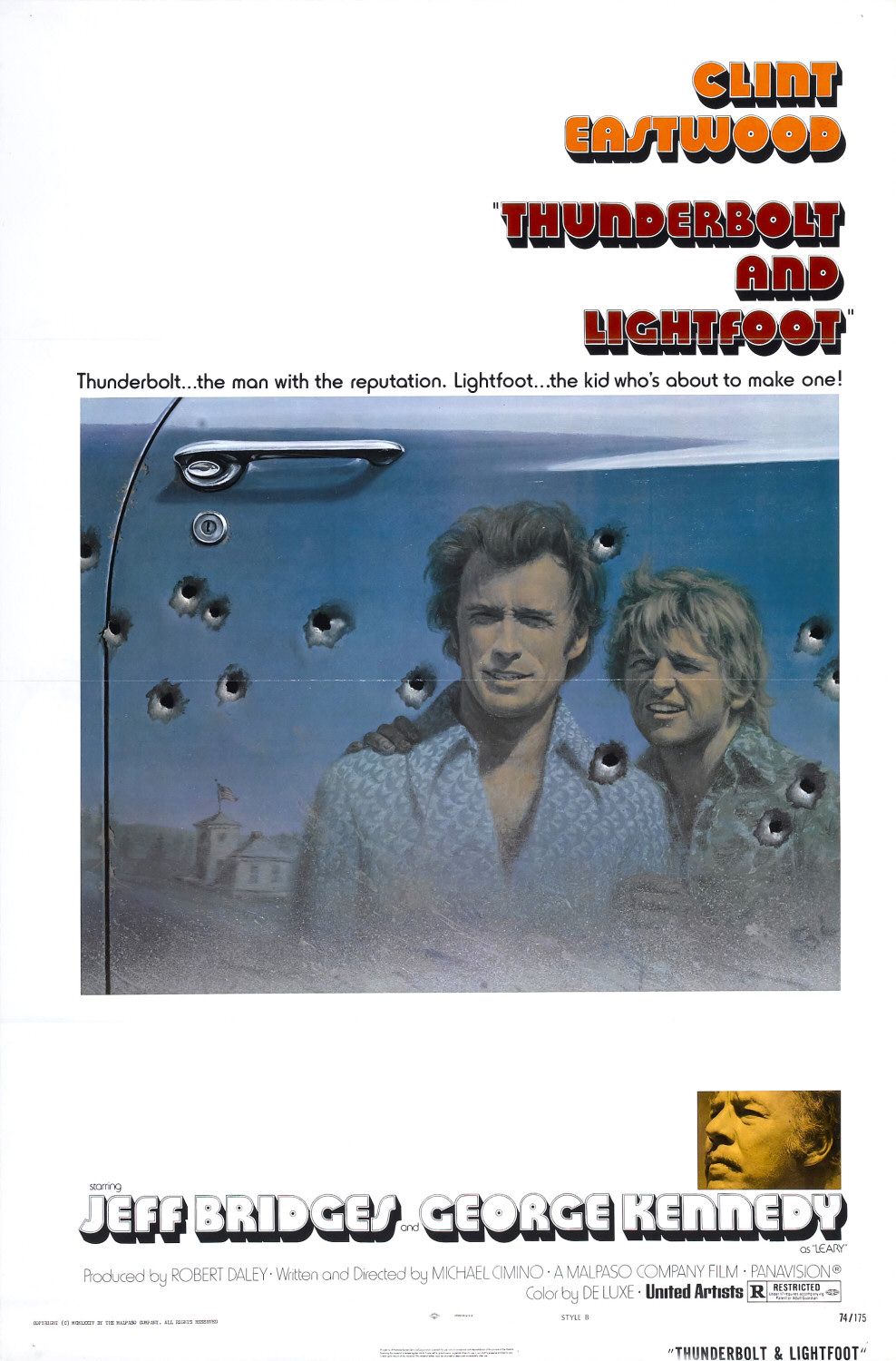 Extra Large Movie Poster Image for Thunderbolt and Lightfoot (#6 of 6)
