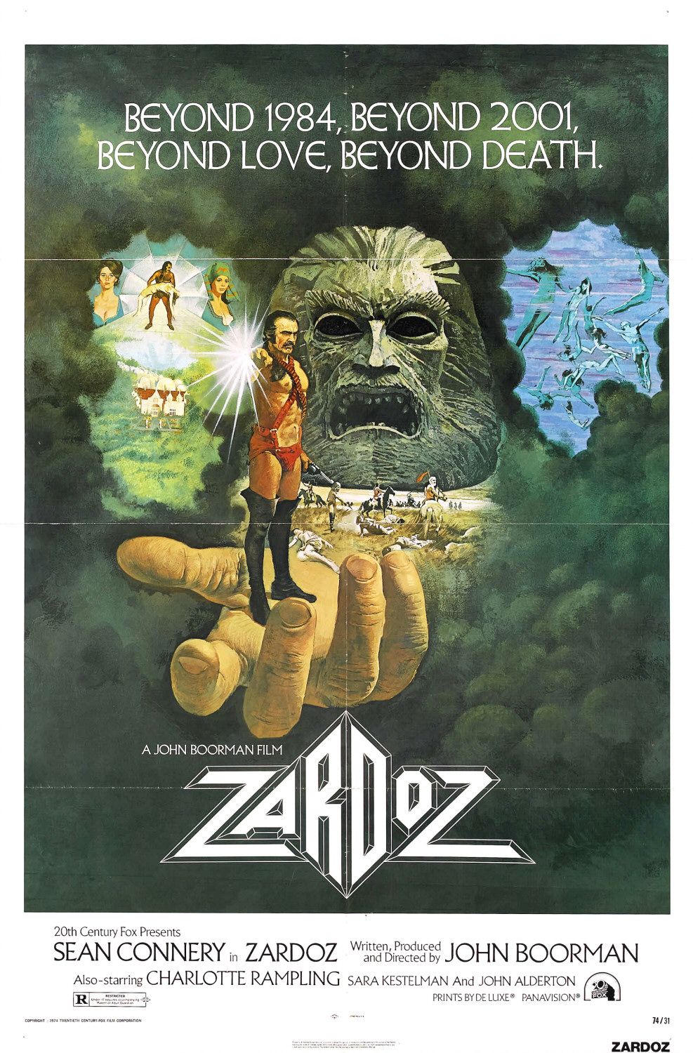 Extra Large Movie Poster Image for Zardoz 