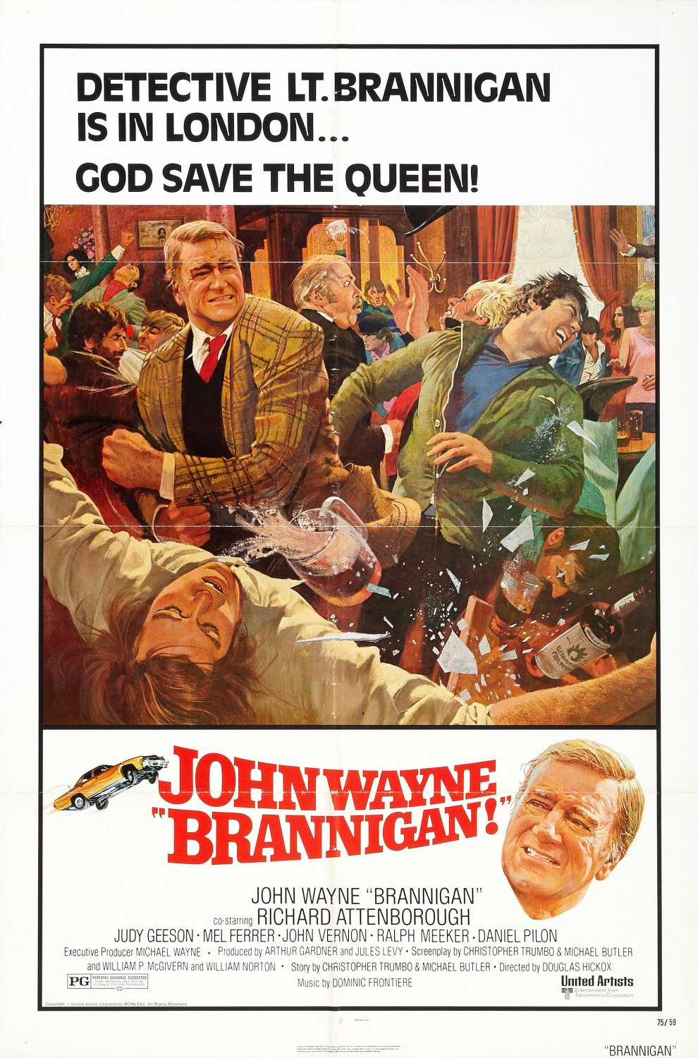 Extra Large Movie Poster Image for Brannigan (#1 of 4)