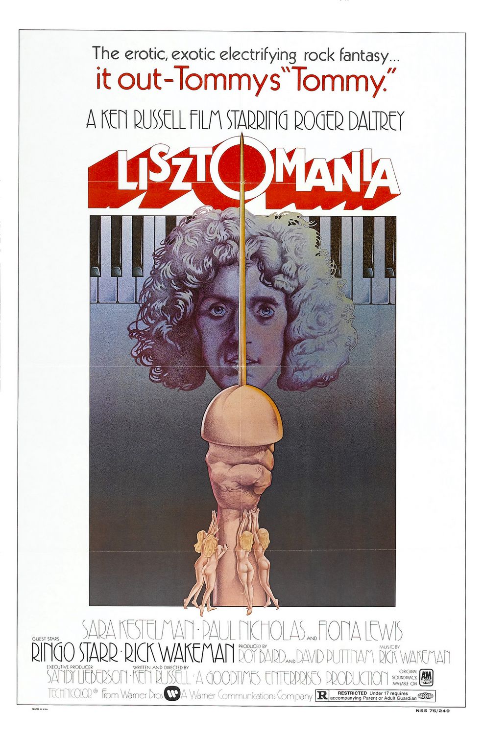Extra Large Movie Poster Image for Lisztomania (#1 of 2)