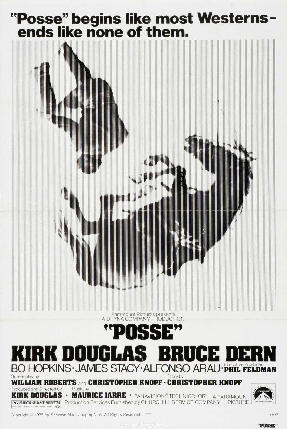 Extra Large Movie Poster Image for Posse 