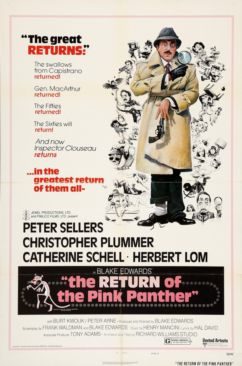 Extra Large Movie Poster Image for The Return of the Pink Panther (#2 of 7)